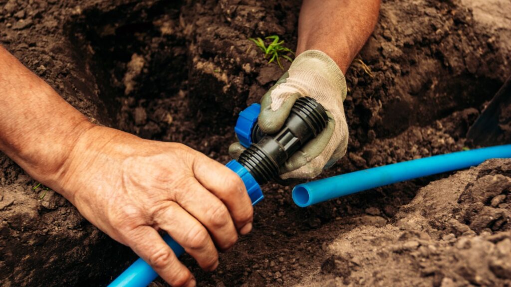 drip irrigation install