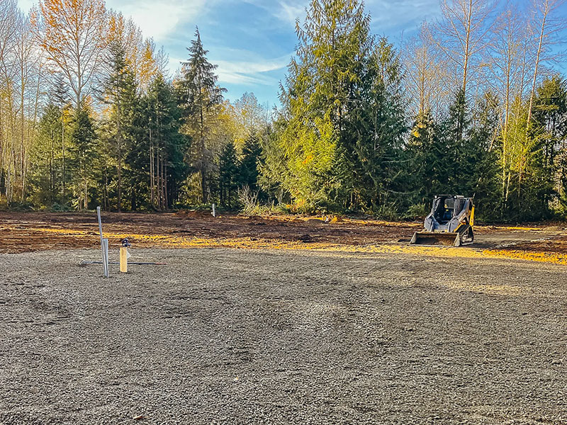 Site Prep Clearing Grading in Port Angeles